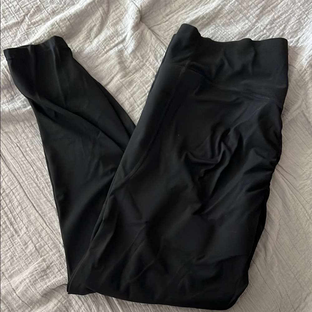 Halara Black Nylon Butt Lifting Leggings